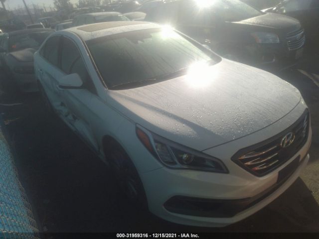 HYUNDAI SONATA 2017 5npe34af1hh548529