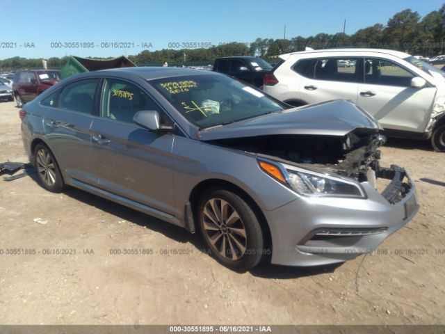 HYUNDAI SONATA 2017 5npe34af1hh572300