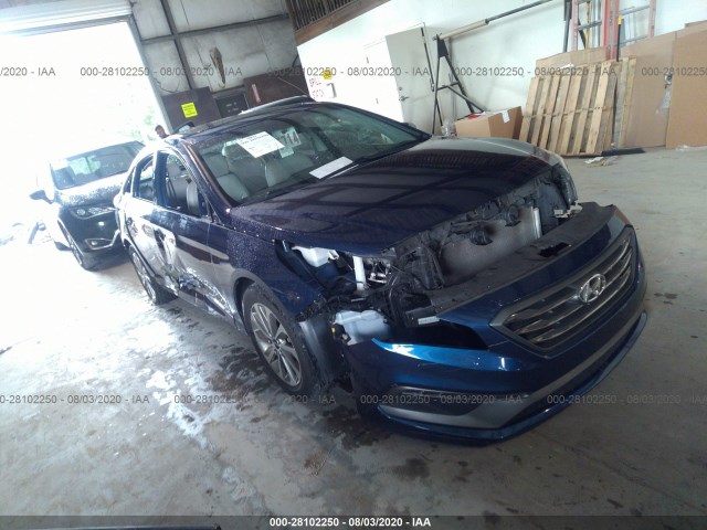 HYUNDAI SONATA 2017 5npe34af1hh585404