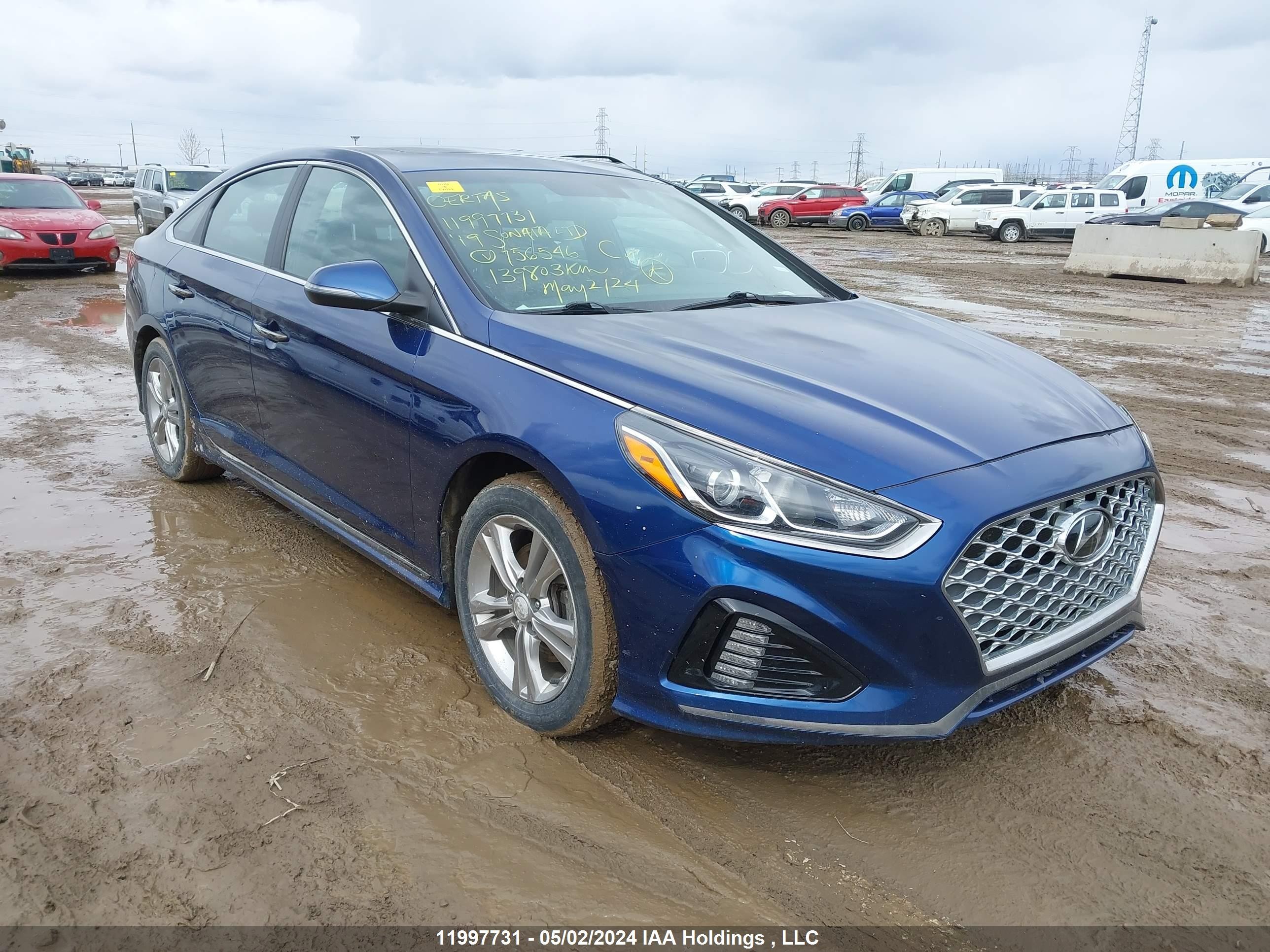 HYUNDAI SONATA 2019 5npe34af1kh756546