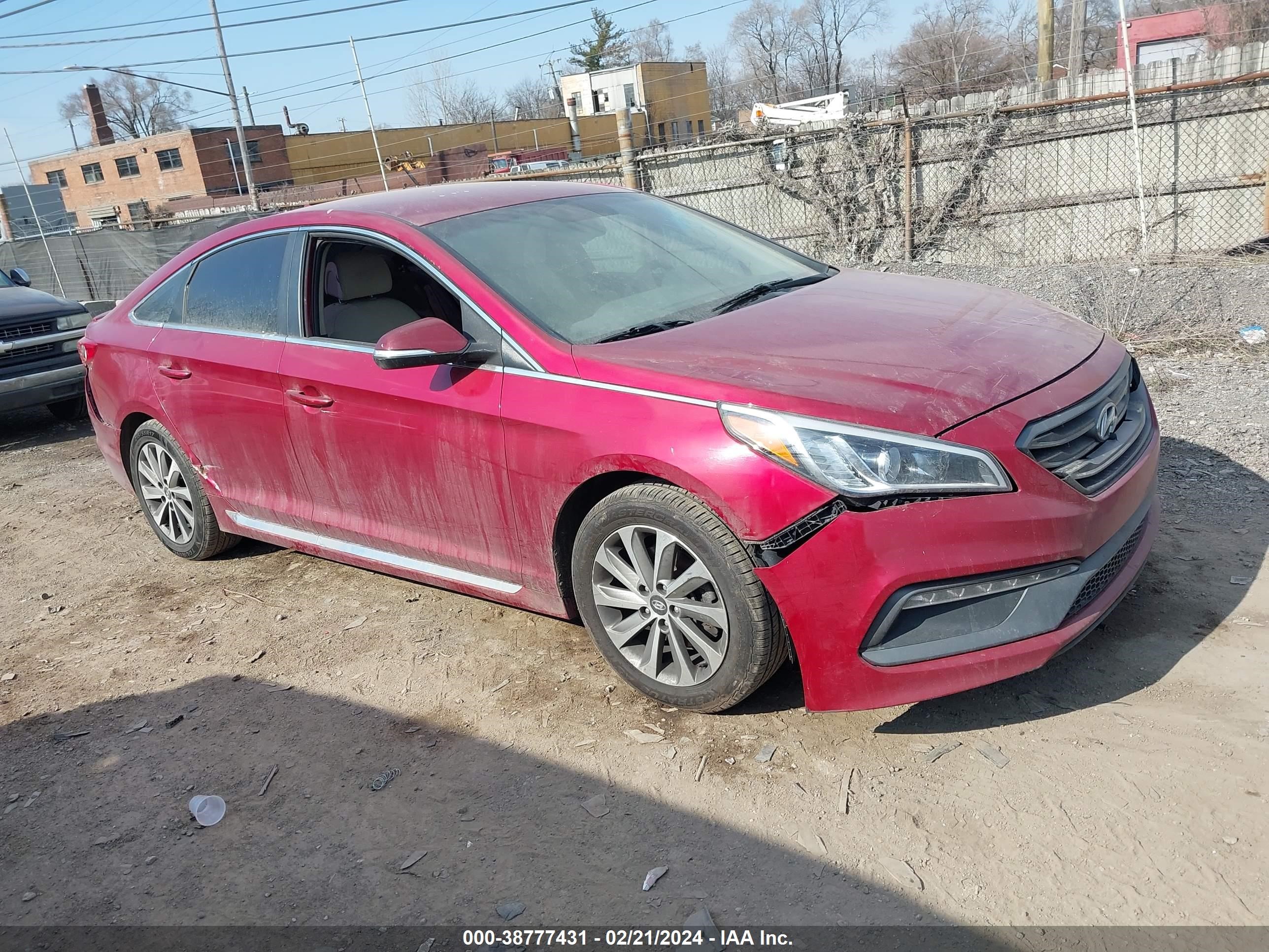 HYUNDAI SONATA 2015 5npe34af2fh124483