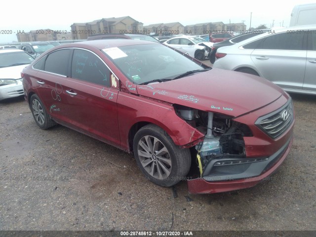 HYUNDAI SONATA 2015 5npe34af2fh130056