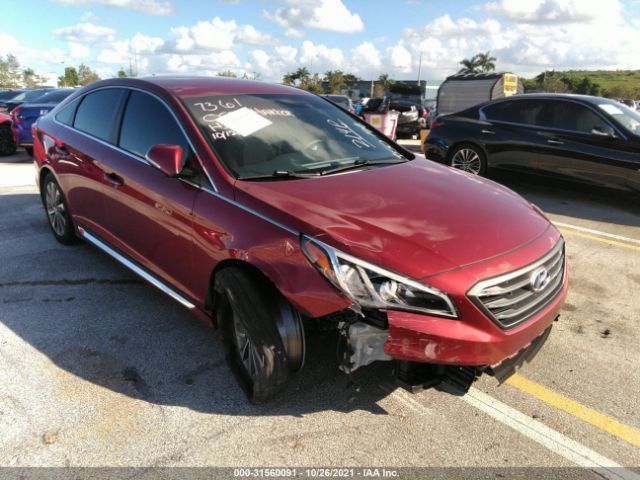 HYUNDAI SONATA 2016 5npe34af2gh302149