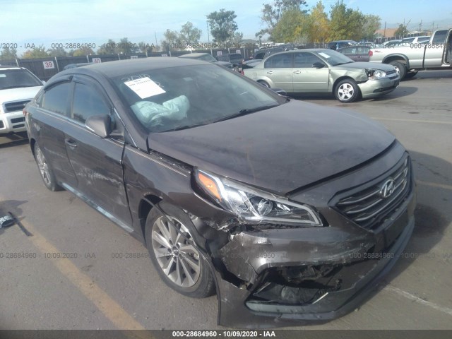 HYUNDAI SONATA 2017 5npe34af2hh449301