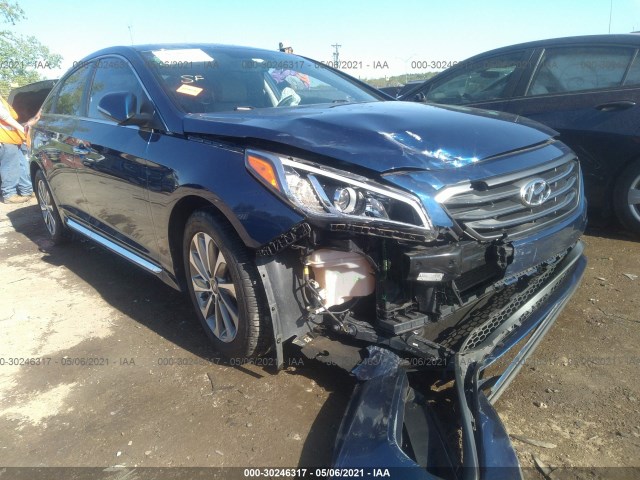 HYUNDAI SONATA 2017 5npe34af2hh485277