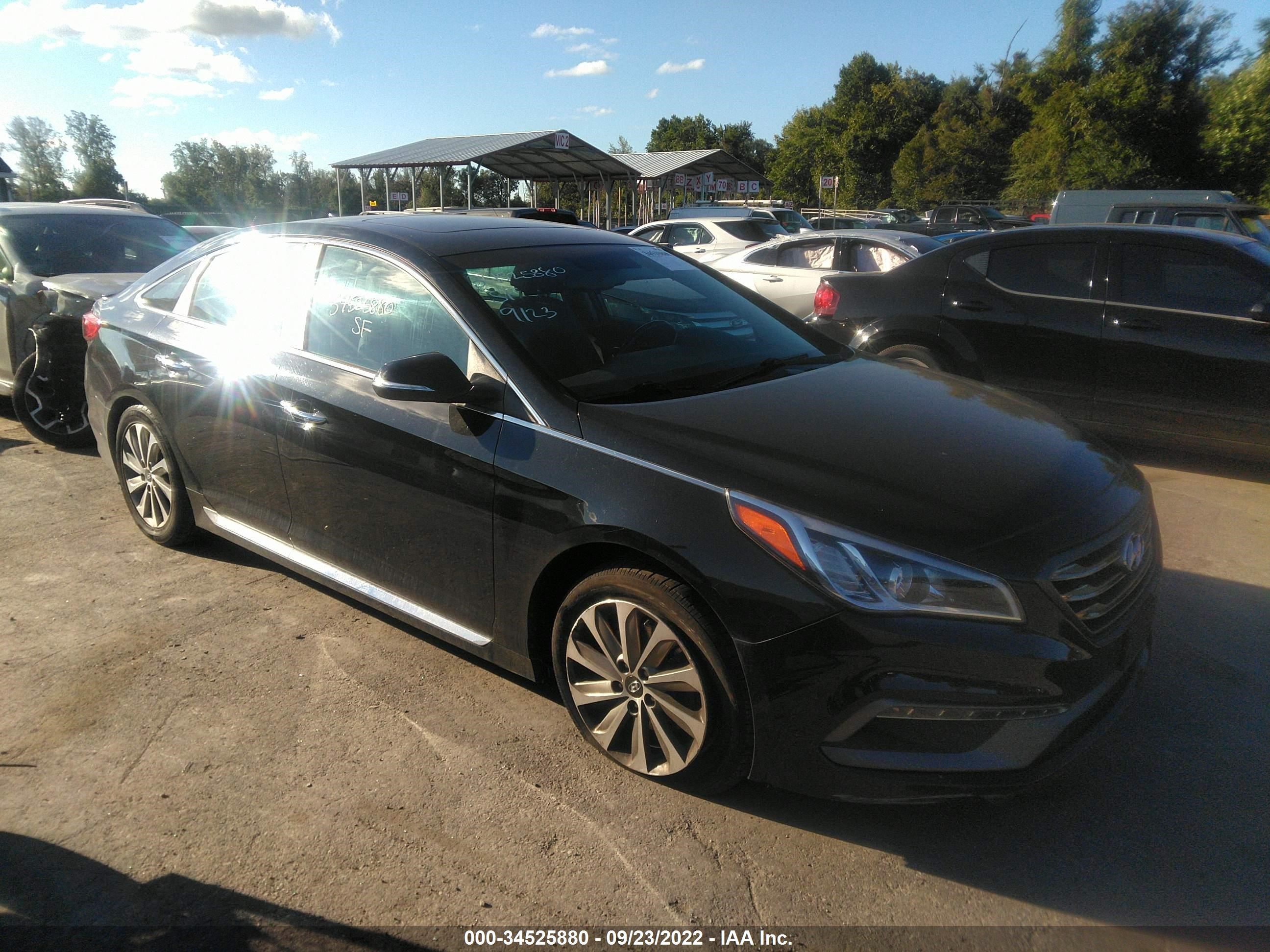 HYUNDAI SONATA 2017 5npe34af2hh510646