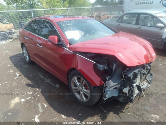 HYUNDAI SONATA 2018 5npe34af2jh625396