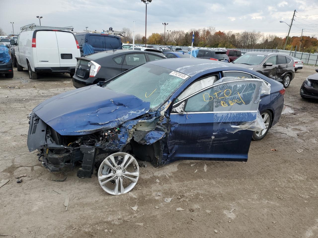 HYUNDAI SONATA 2018 5npe34af2jh669124