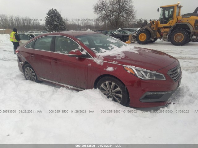 HYUNDAI SONATA 2016 5npe34af3gh274135