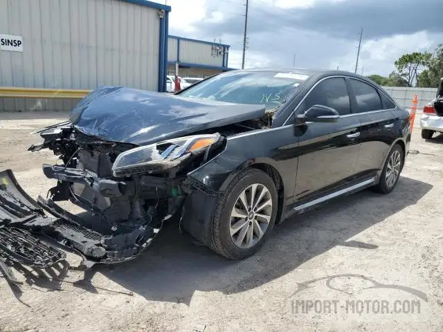 HYUNDAI SONATA 2016 5npe34af3gh300006