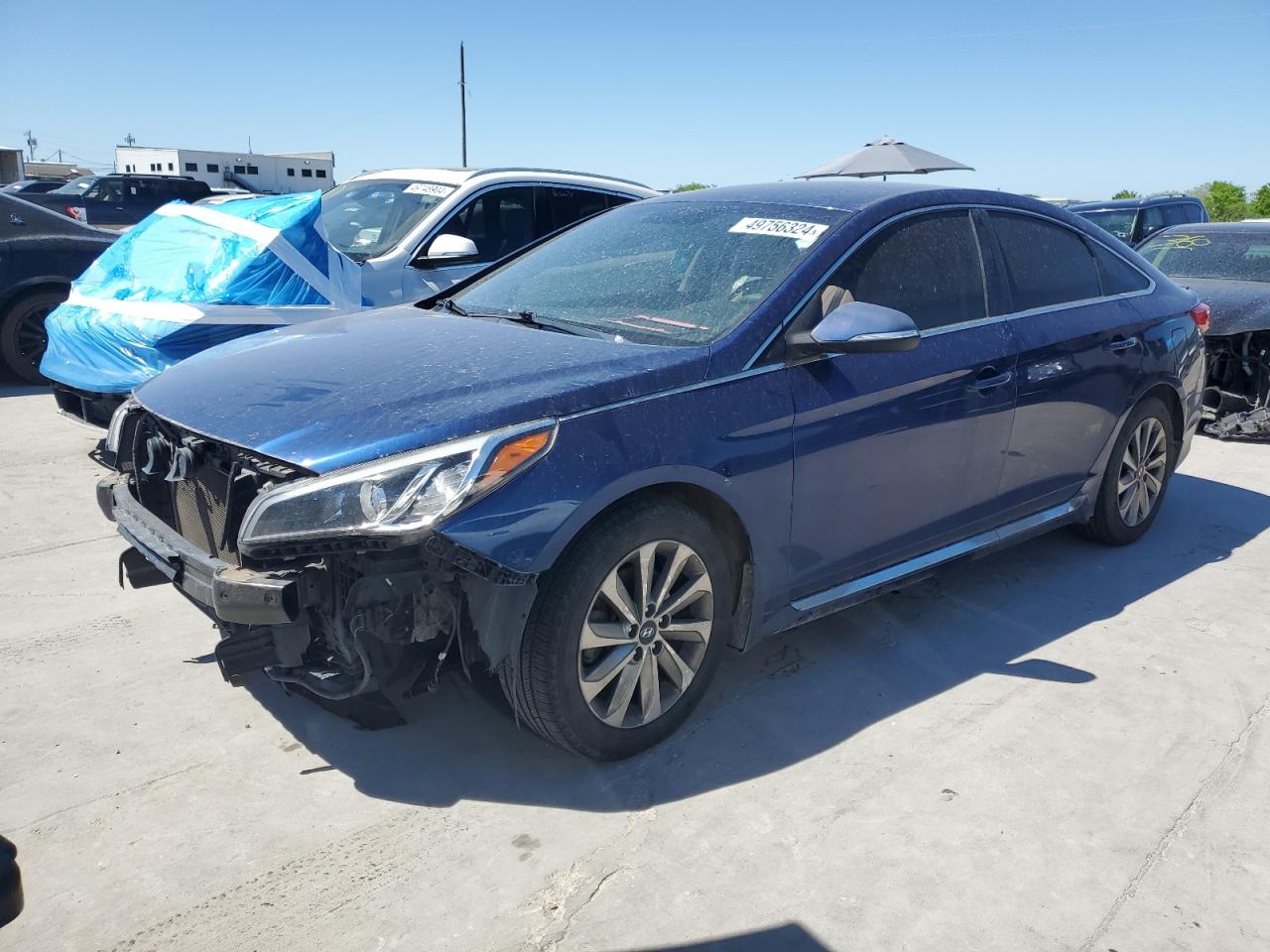 HYUNDAI SONATA 2017 5npe34af3hh464616