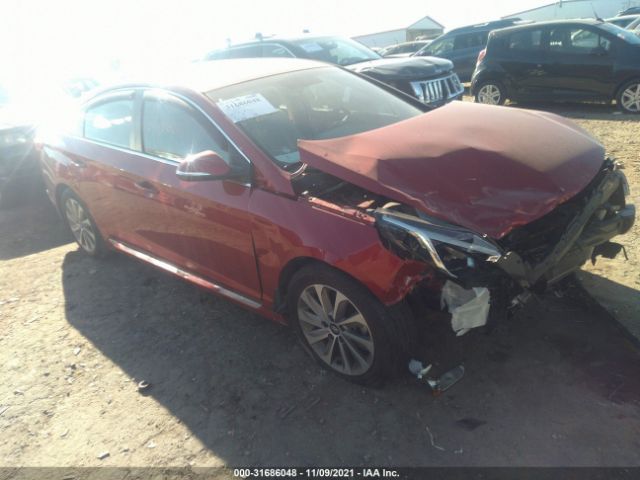 HYUNDAI SONATA 2017 5npe34af3hh484980