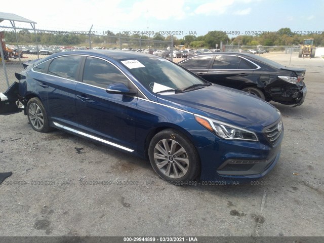 HYUNDAI SONATA 2017 5npe34af3hh514575