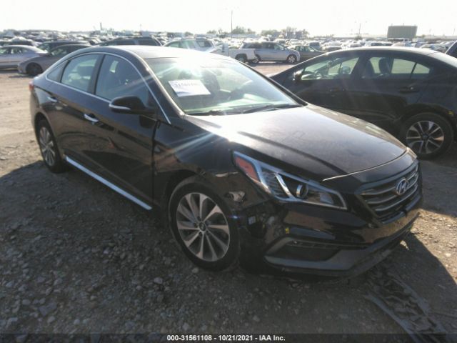 HYUNDAI SONATA 2017 5npe34af3hh525513