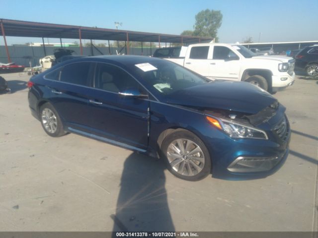 HYUNDAI SONATA 2017 5npe34af3hh545096