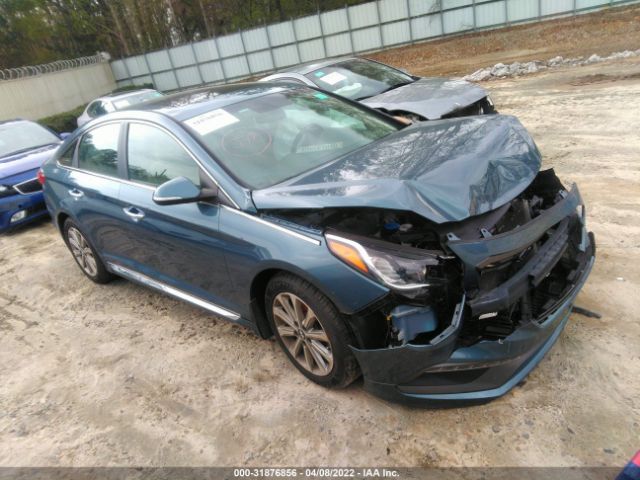 HYUNDAI SONATA 2017 5npe34af3hh578003