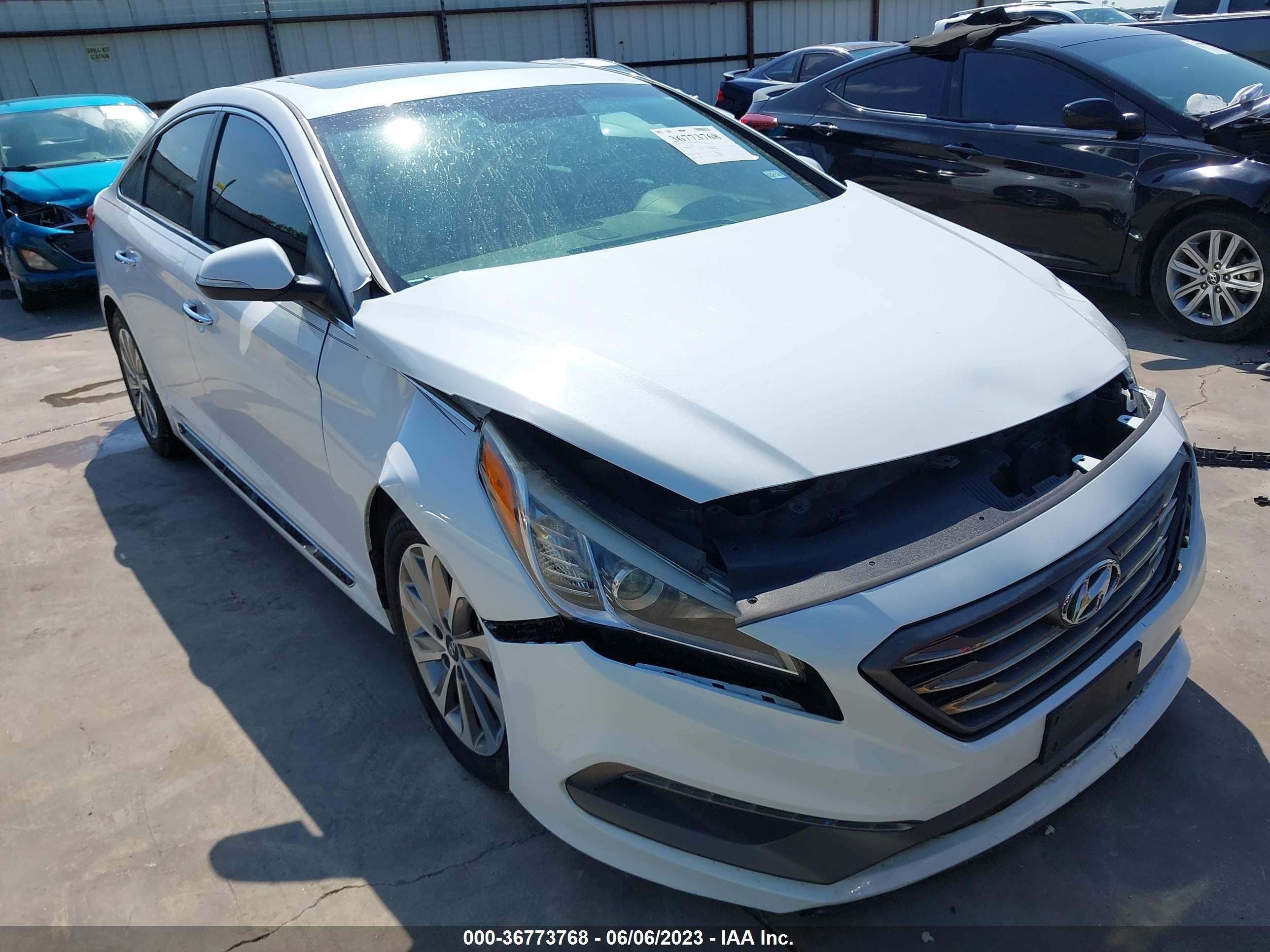 HYUNDAI SONATA 2017 5npe34af3hh583136