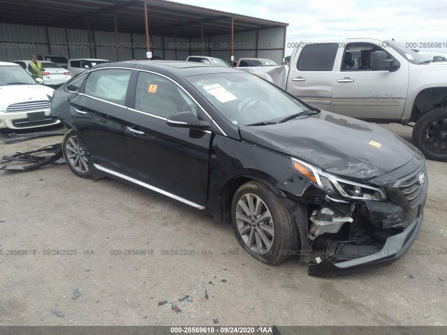 HYUNDAI SONATA 2017 5npe34af3hh584285