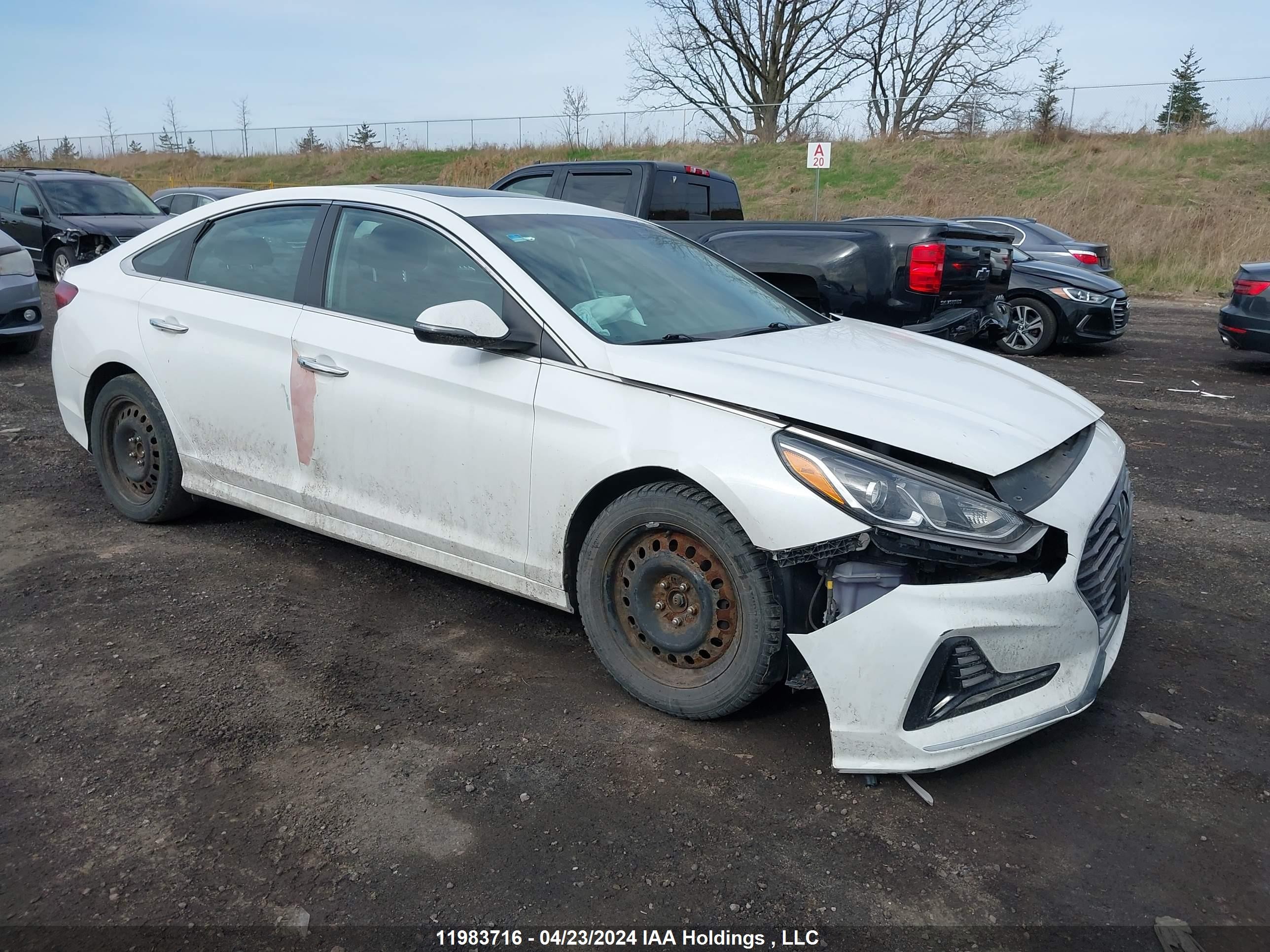 HYUNDAI SONATA 2018 5npe34af3jh690158