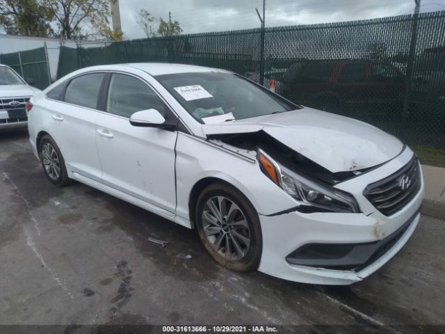 HYUNDAI SONATA 2016 5npe34af4gh264486