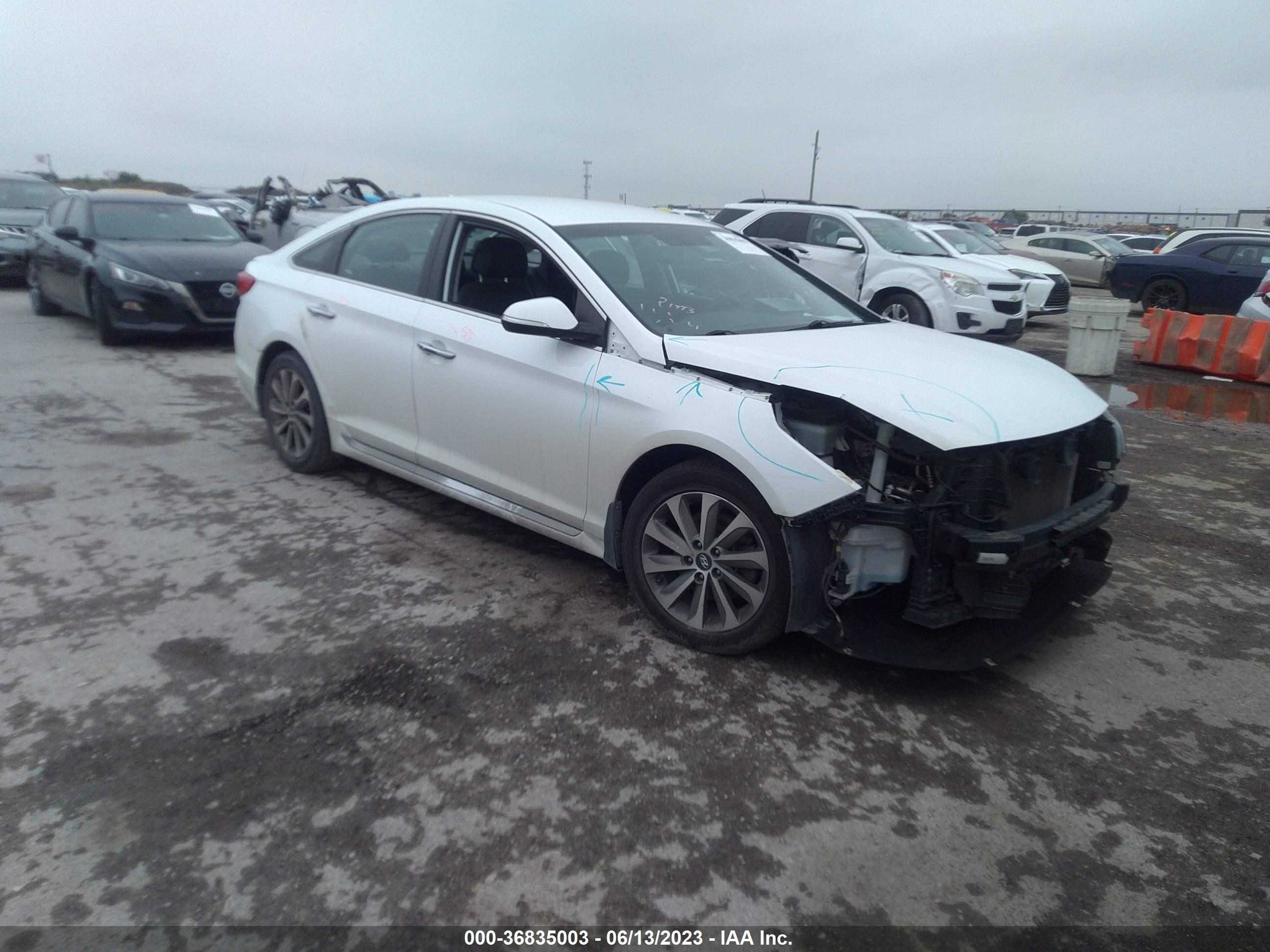 HYUNDAI SONATA 2016 5npe34af4gh291669