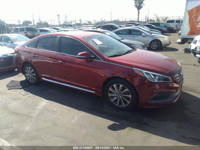 HYUNDAI SONATA 2016 5npe34af4gh329675