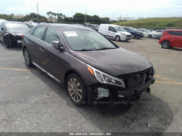 HYUNDAI SONATA 2017 5npe34af4hh451308