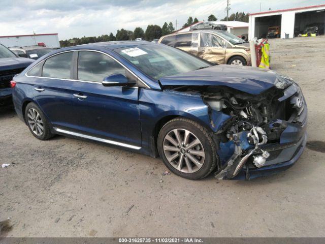 HYUNDAI SONATA 2017 5npe34af4hh470845