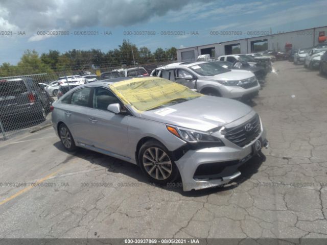 HYUNDAI SONATA 2017 5npe34af4hh487449