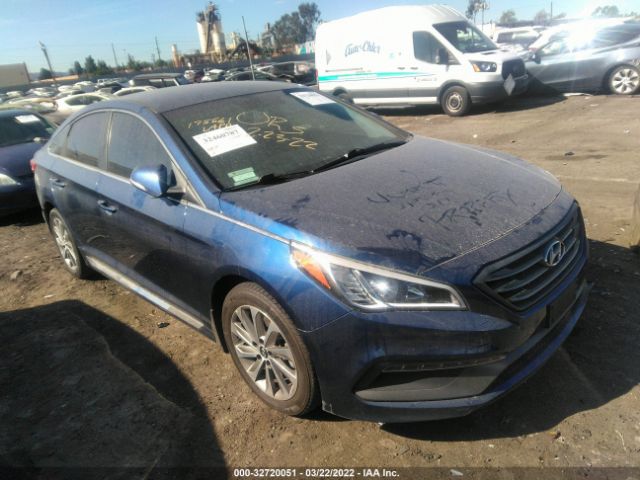 HYUNDAI SONATA 2017 5npe34af4hh500670