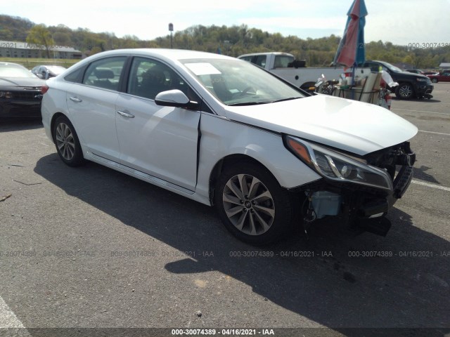 HYUNDAI SONATA 2017 5npe34af4hh550792