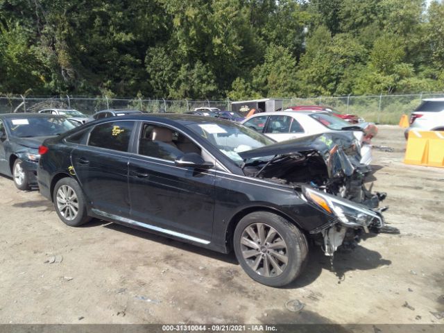 HYUNDAI SONATA 2017 5npe34af4hh550839