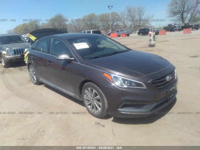 HYUNDAI SONATA 2017 5npe34af4hh551912