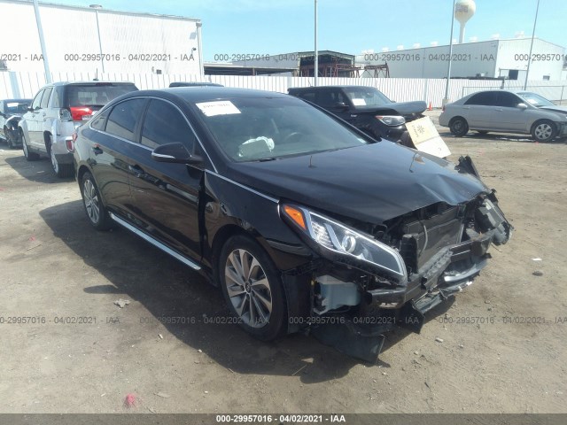 HYUNDAI SONATA 2017 5npe34af4hh552865