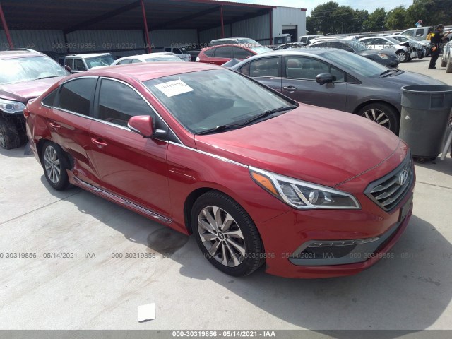 HYUNDAI SONATA 2017 5npe34af4hh553921