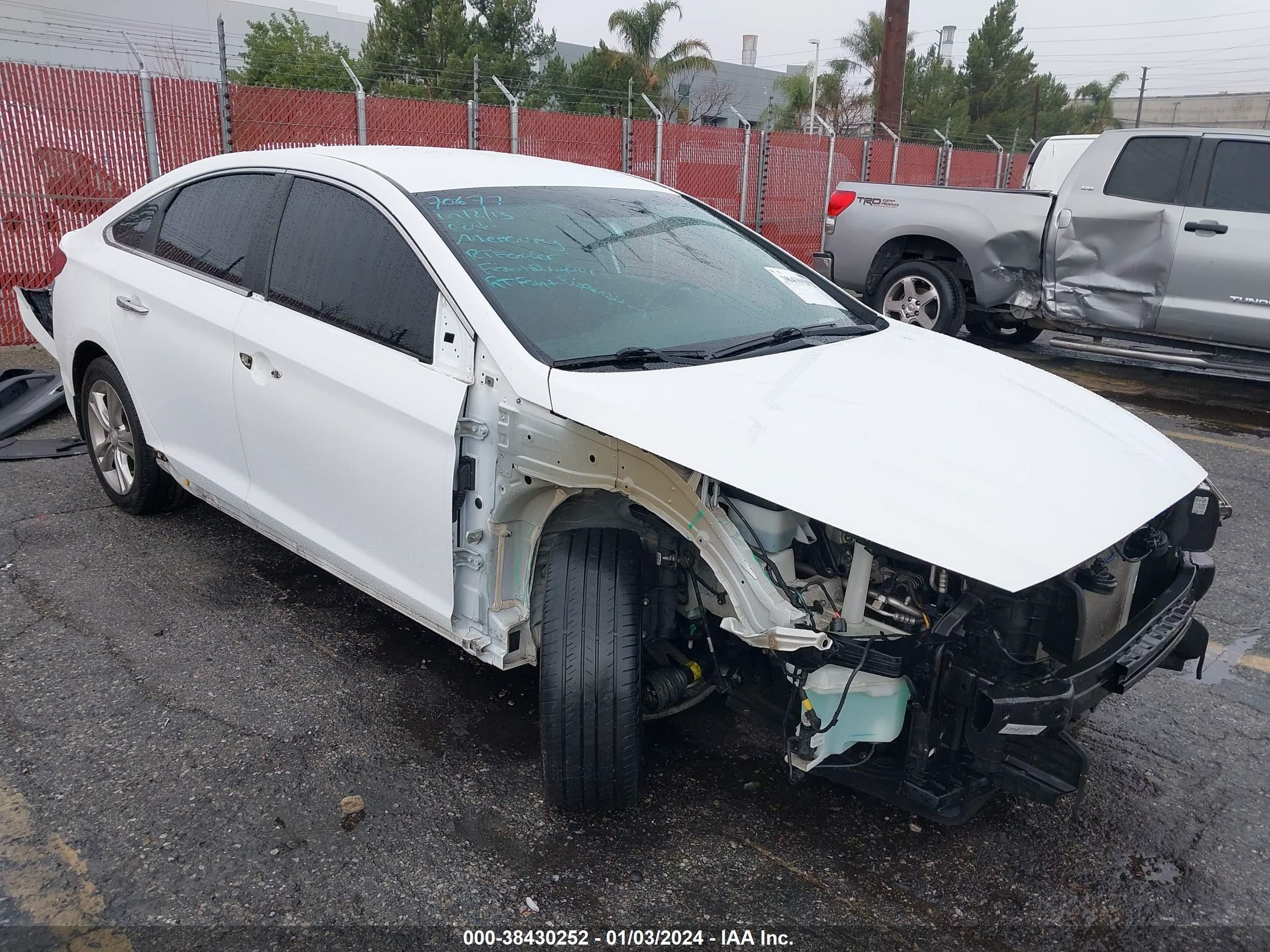 HYUNDAI SONATA 2018 5npe34af4jh651336