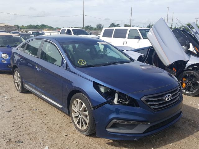 HYUNDAI SONATA SPO 2016 5npe34af5gh280325