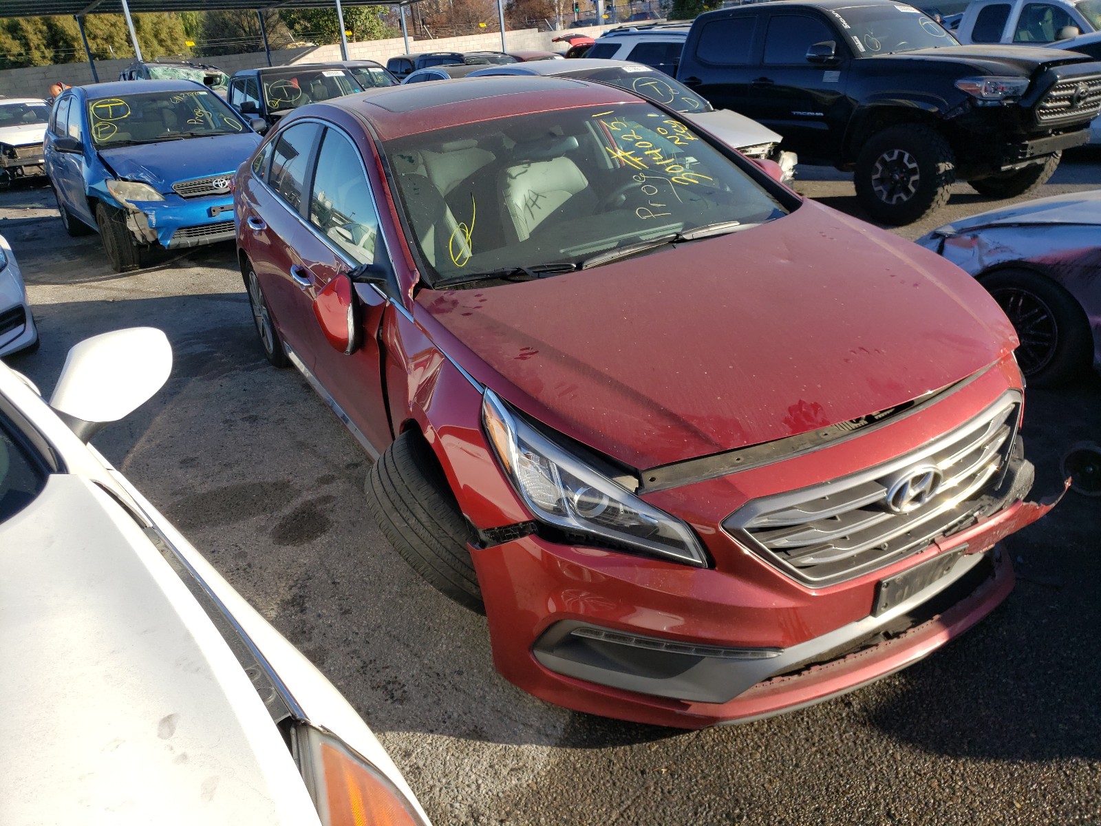 HYUNDAI SONATA SPO 2016 5npe34af5gh390212