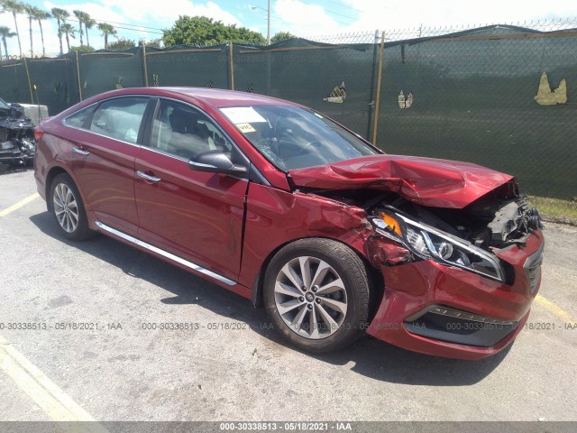 HYUNDAI SONATA 2016 5npe34af5gh424942