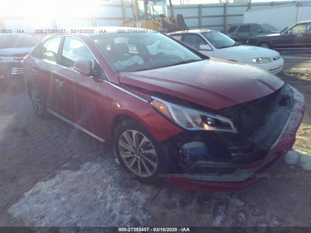 HYUNDAI SONATA 2017 5npe34af5hh467369