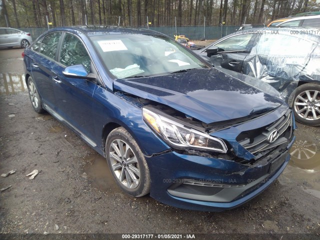 HYUNDAI SONATA 2017 5npe34af5hh511614