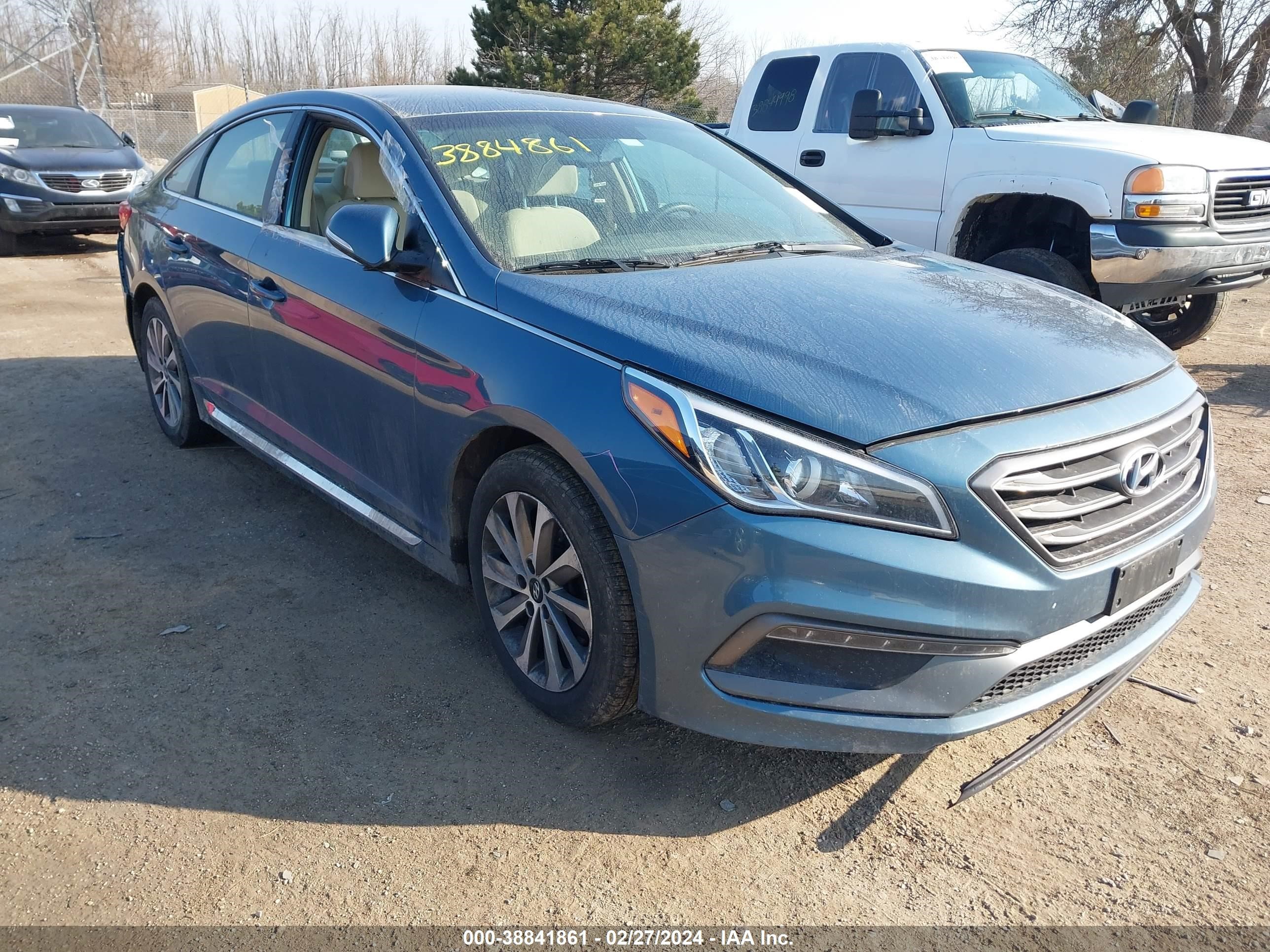 HYUNDAI SONATA 2017 5npe34af5hh522175