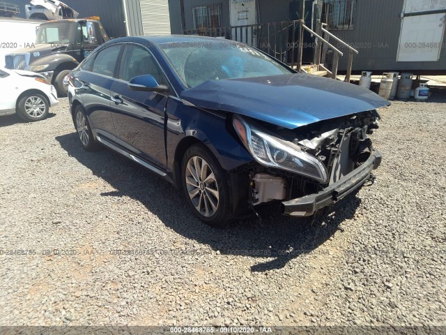 HYUNDAI SONATA 2017 5npe34af5hh567309