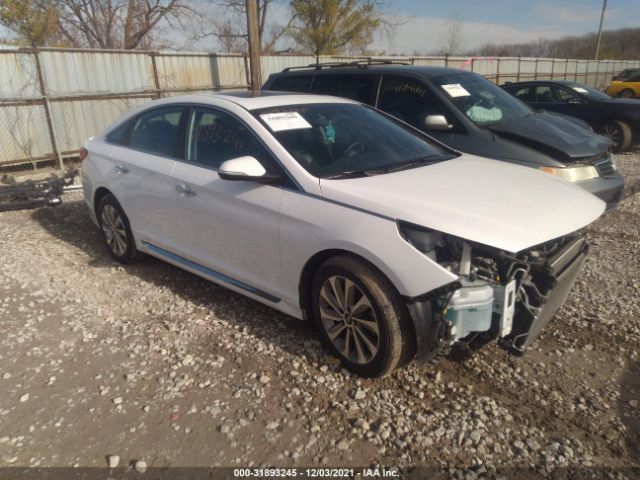 HYUNDAI SONATA 2017 5npe34af5hh574857