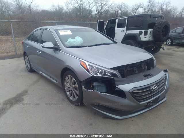 HYUNDAI SONATA 2017 5npe34af5hh575555