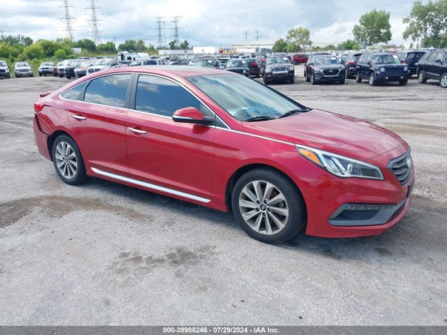 HYUNDAI SONATA 2017 5npe34af5hh582537