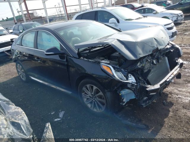 HYUNDAI SONATA 2017 5npe34af5hh587575