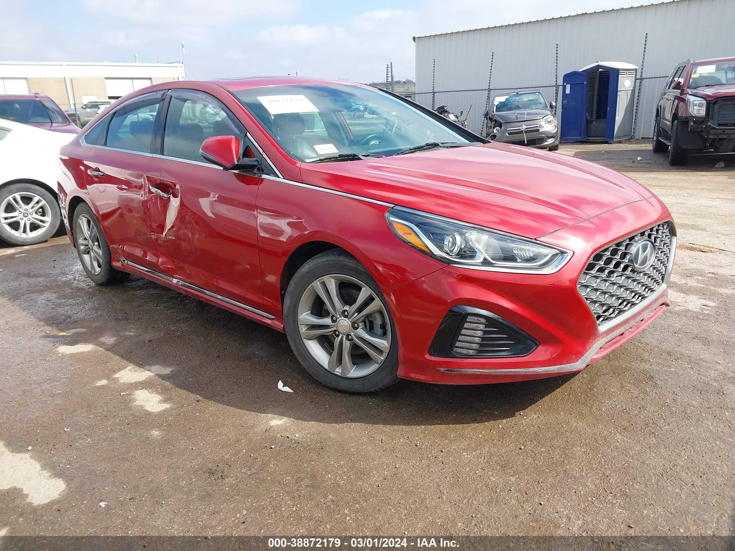 HYUNDAI SONATA 2018 5npe34af5jh640846