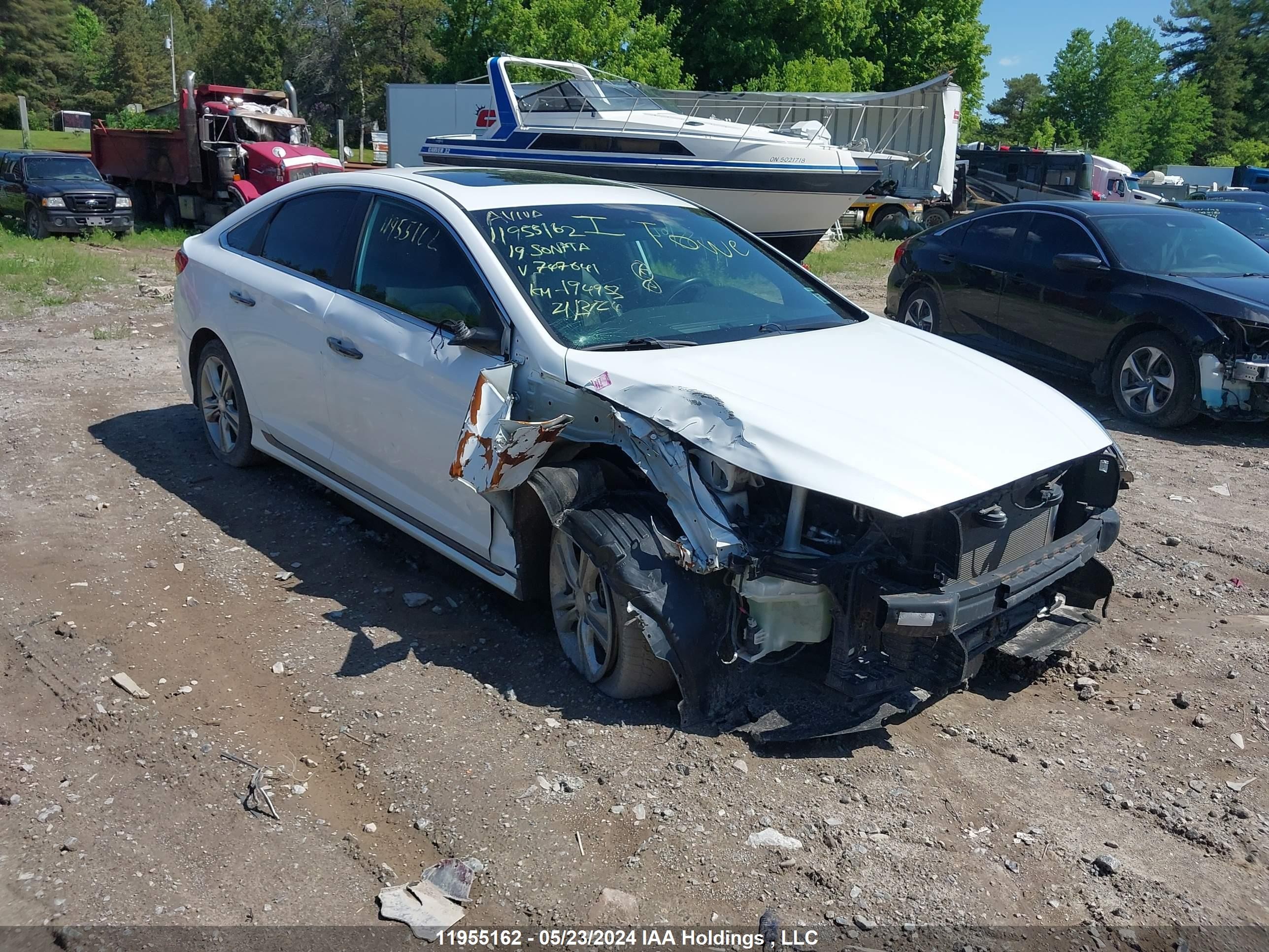 HYUNDAI SONATA 2019 5npe34af5kh747641