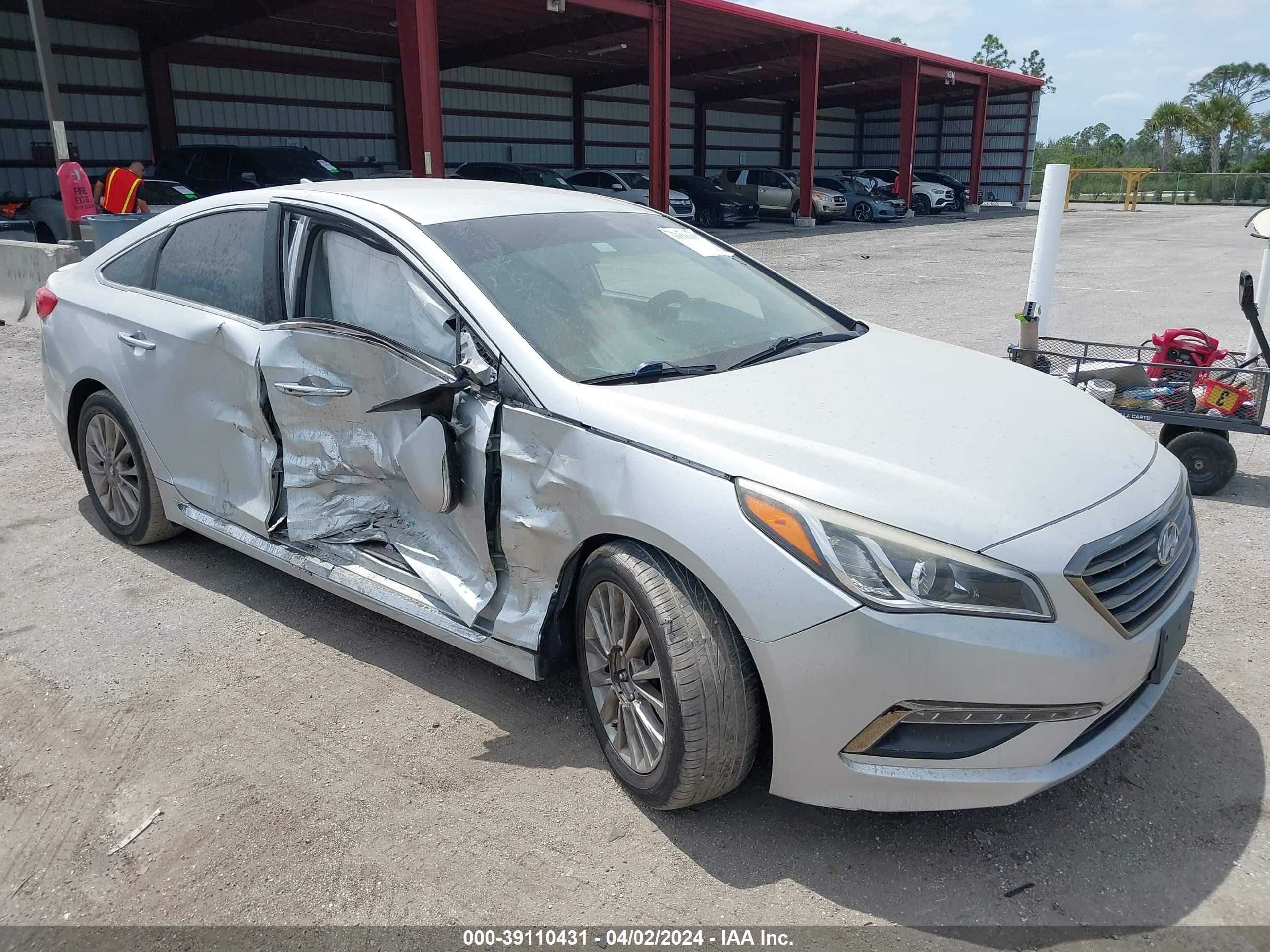 HYUNDAI SONATA 2015 5npe34af6fh191507